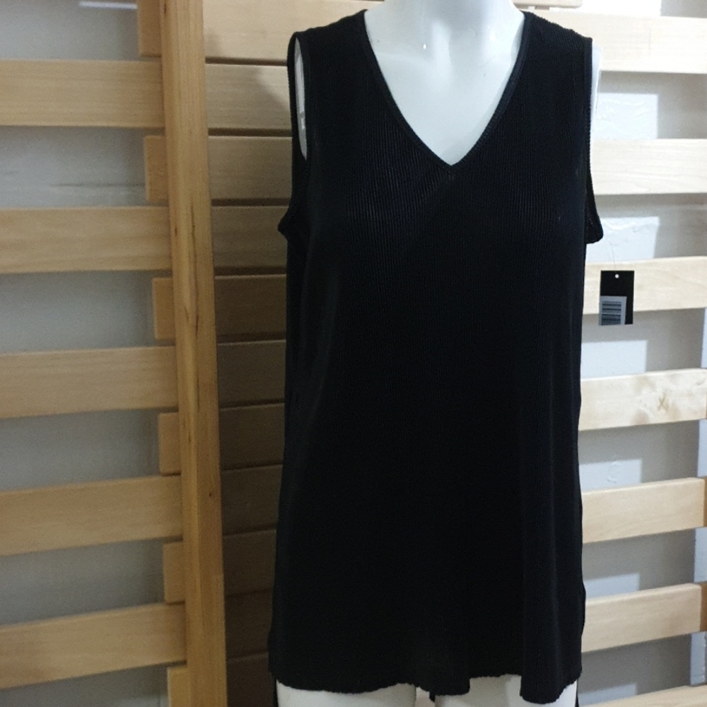 ALFANI Women's Blouse Black Size S New